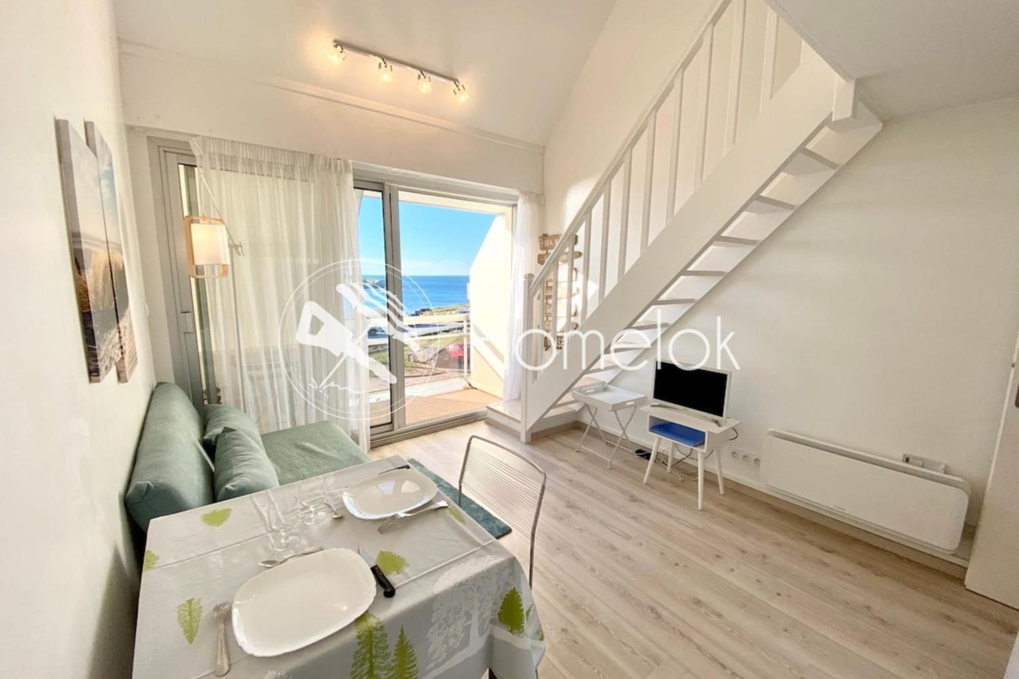 Joli Appartement Top Cosy Vue Mer Imprenable 180 플뢰메르 외부 사진